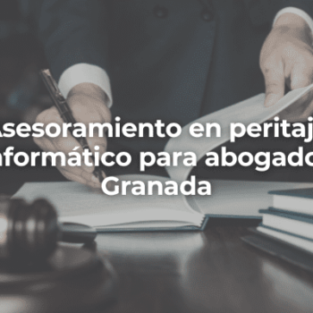 Asesoramiento en peritaje informatico para abogados Granada
